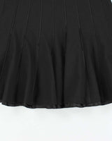 Vintage 90s RW&amp;Co Satin Stripe Skirt - S