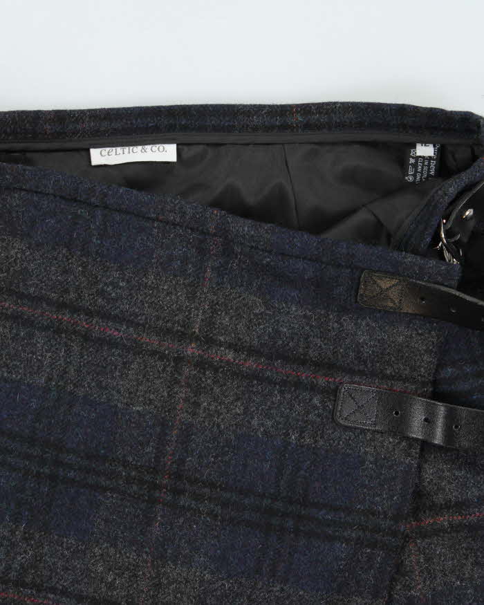 Vintage Celtic & Co Heavy Wool Kilt - XS