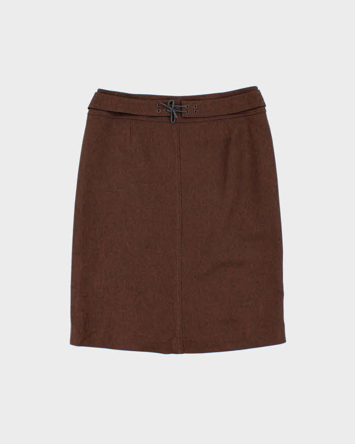 Vintage Y2k 00s Jex Collection Lace-up Detail Skirt - S