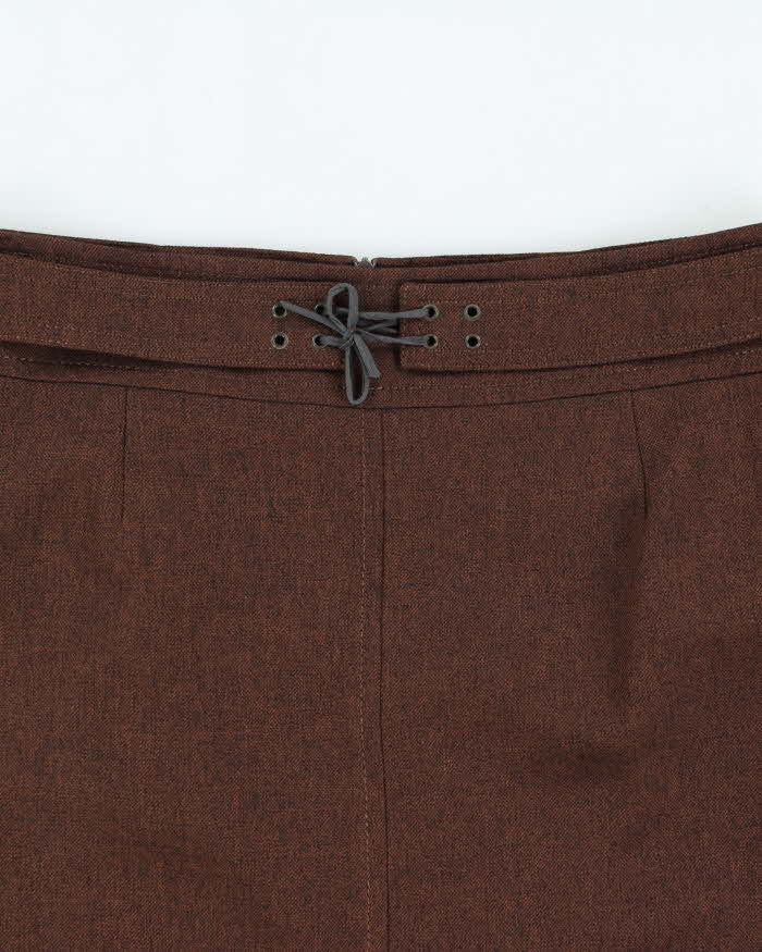 Vintage Y2k 00s Jex Collection Lace-up Detail Skirt - S