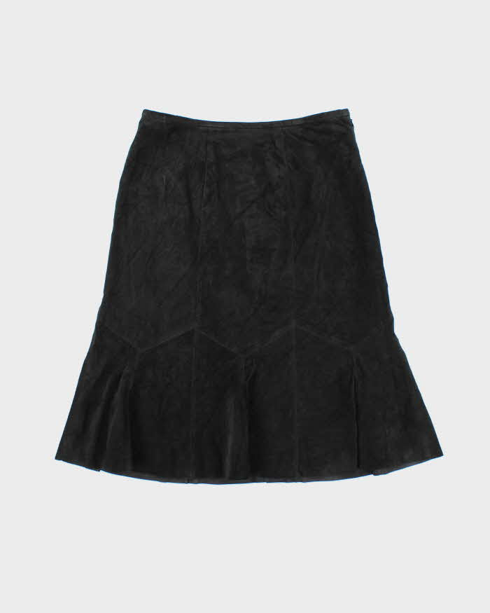 Vintage Alfani Suede Flared Skirt - XXS