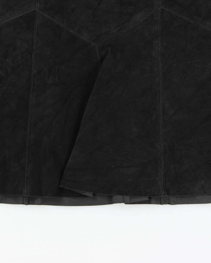 Vintage Alfani Suede Flared Skirt - XXS