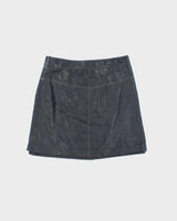 Vintage Danier Leather Wrap Skirt - XS