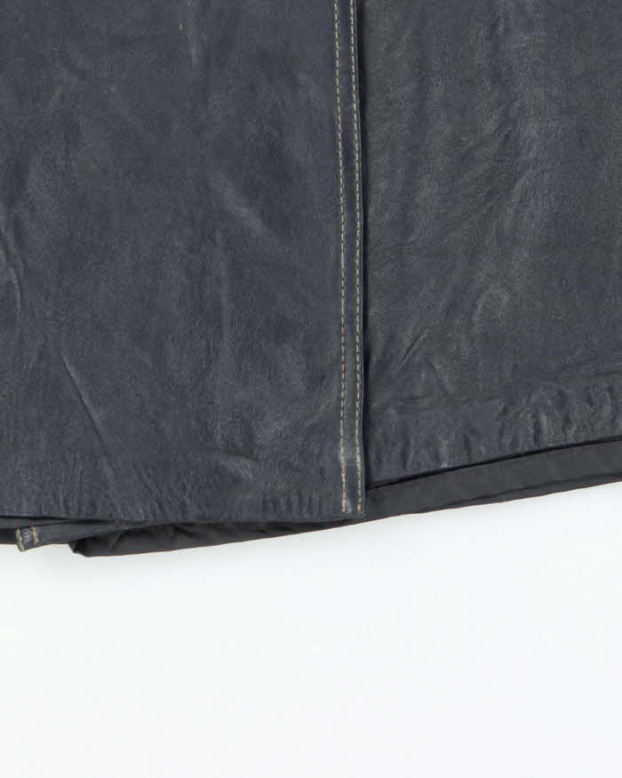 Vintage Danier Leather Wrap Skirt - XS