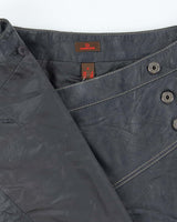 Vintage Danier Leather Wrap Skirt - XS