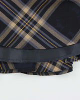 Vintage 00s Yorkland Checked Buckle Skirt - XXS