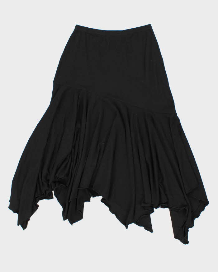 Vintage 90s 00s Eugenia Handkerchief Hem Skirt - S