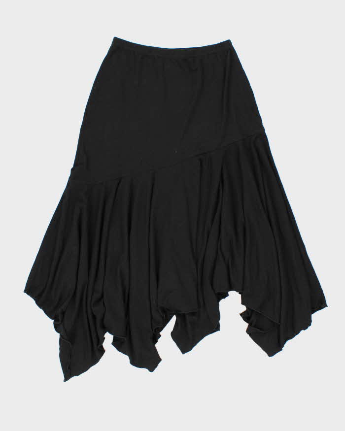 Vintage 90s 00s Eugenia Handkerchief Hem Skirt - S