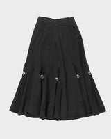 Vintage 80s 90s Circle T By Marilyn Lenox Western Style Skirt - XS
