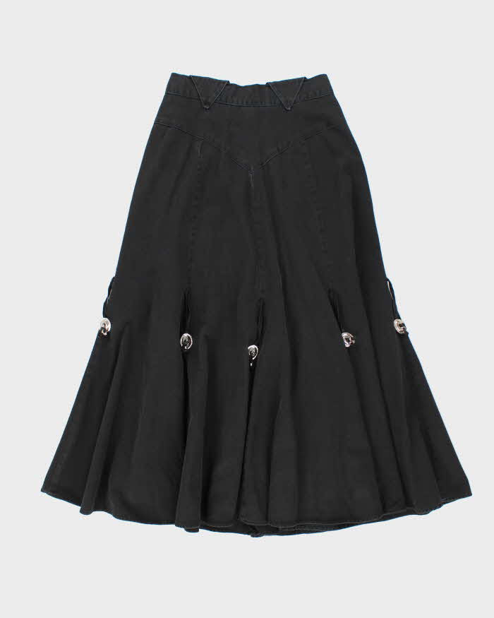 Vintage 80s 90s Circle T By Marilyn Lenox Western Style Skirt - XS