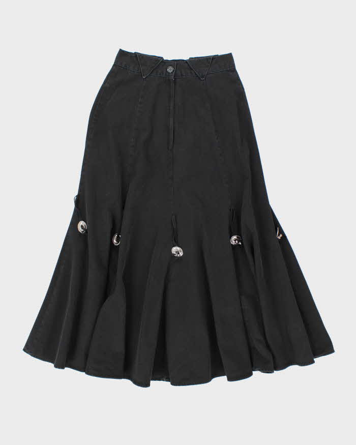 Vintage 80s 90s Circle T By Marilyn Lenox Western Style Skirt - XS