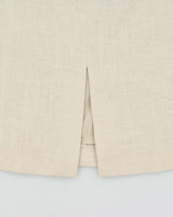 Vintage 00s Laura Studio Linen Glittery Skirt - M