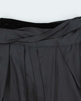 Vintage 2009 Miu Miu Silk &amp; Velour Skirt - S
