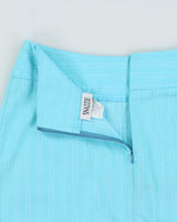 Vintage 90s Snazzie Pleated Stripe Skirt - XS