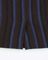 Vintage 1980s Virani Stripe Heavy Weight Skirt - S
