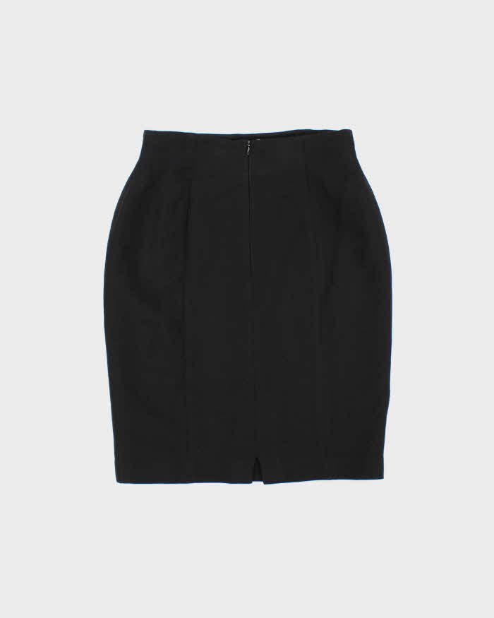Vintage 1990s Escada Wool Blend Pencil Skirt - XS