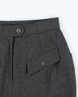 Vintage 1980s JMT Wool Pencil Skirt - XS