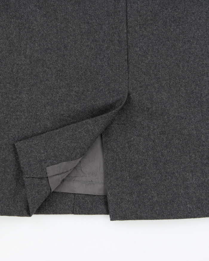 Vintage 1980s JMT Wool Pencil Skirt - XS