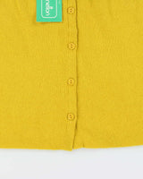 DSWT 1980s Benetton Angora &amp; Wool Button-up Mini Skirt - XS