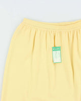 DSWT 1980s Benetton Wool Midi Skirt - S