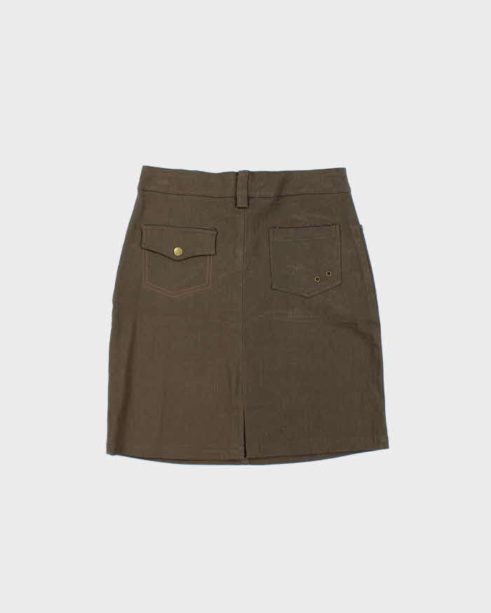 Vintage Y2k 00s Meiside Eyelet Detail Skirt - XS