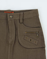 Vintage Y2k 00s Meiside Eyelet Detail Skirt - XS