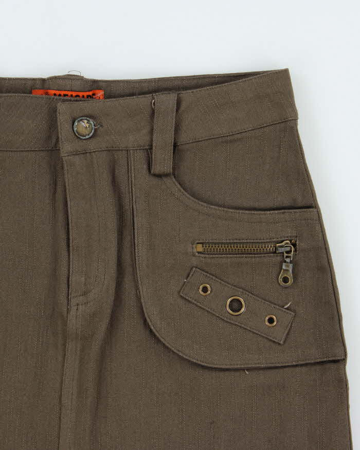 Vintage Y2k 00s Meiside Eyelet Detail Skirt - XS
