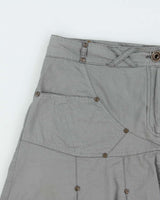 Vintage Y2k 2000s Les Filles Du Vent Cargo Skirt - S