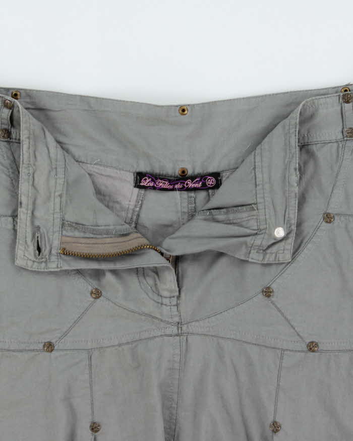 Vintage Y2k 2000s Les Filles Du Vent Cargo Skirt - S