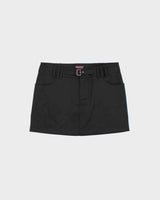 Vintage Y2k 2000s Buffalo Satin Mini Skirt - S