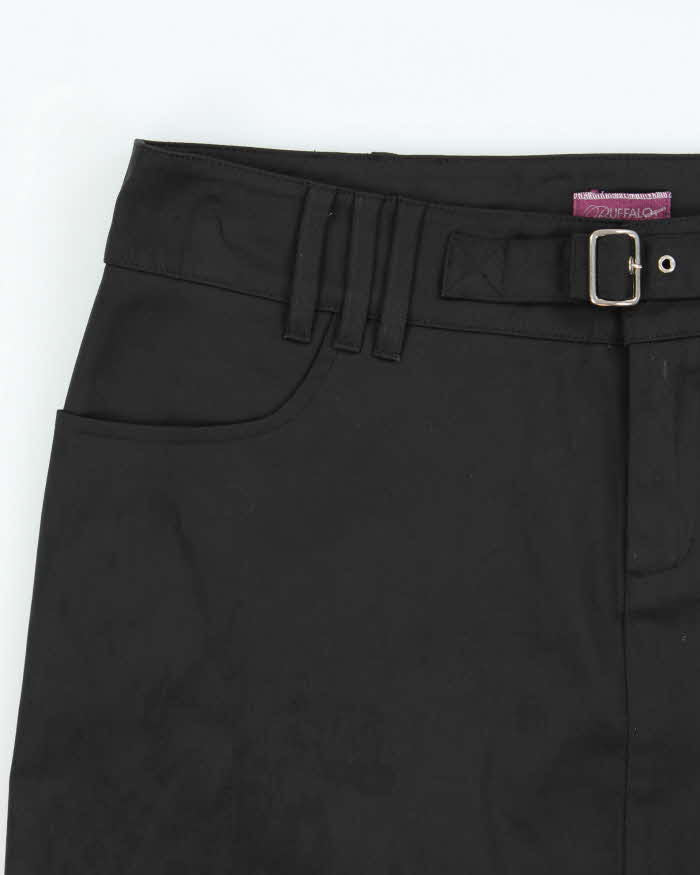 Vintage Y2k 2000s Buffalo Satin Mini Skirt - S