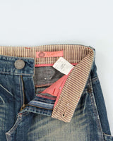 Vintage Y2k 2000s Rush Hour Cinch Back Denim Skirt - S