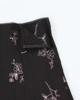Vintage Y2k 2000s Mariposa Pin Stripe Embroidered Skirt - M