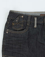 Vintage Y2k 2000s UB Jeans Denim Mini Skirt - M