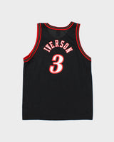 Vintage 2003-04 Champion Philadelphia 76ers Allen Iverson #3 Women's NBA Home Jersey - XL