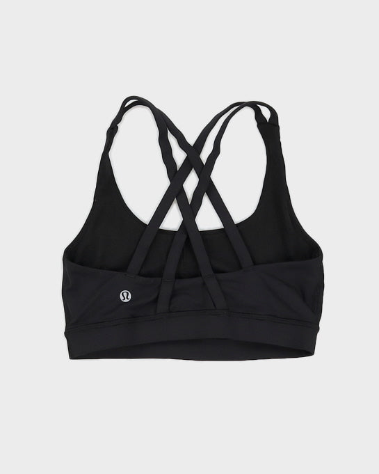 Black Lululemon Energy Sports Bra - XS