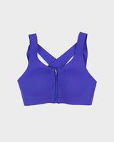 Purple Lululemon Enlite Front Zip Sports Bra - S