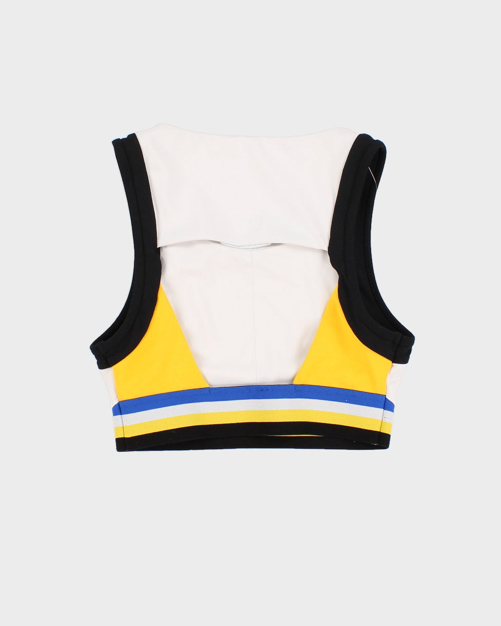 PE Nation White Sports bra - S