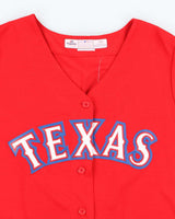 Vintage Women's Majestic Texas Rangers MLB Baseball Jersey - L