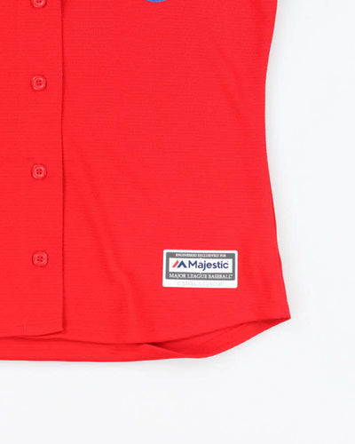Vintage Women's Majestic Texas Rangers MLB Baseball Jersey - L
