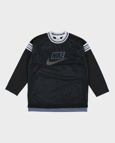 Vintage Y2K Nike Embroidered Centre Logo Sports T-Shirt - XL
