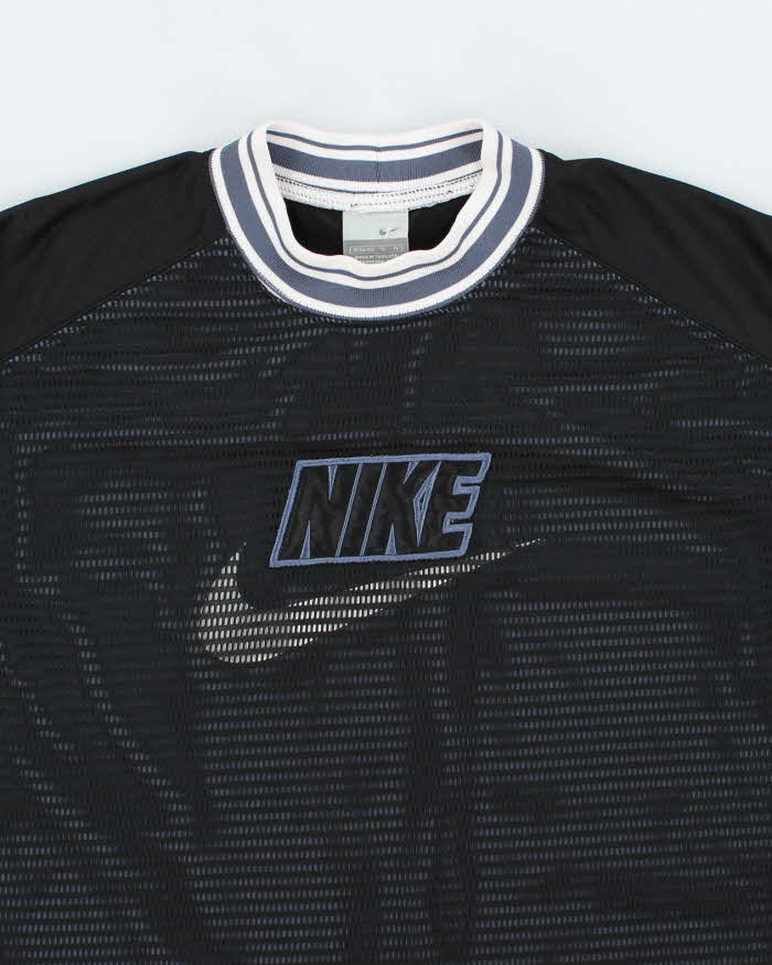 Vintage Y2K Nike Embroidered Centre Logo Sports T-Shirt - XL