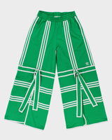 Adidas Ji Won Choi Green Split Leg Tracksuit Bottoms - L