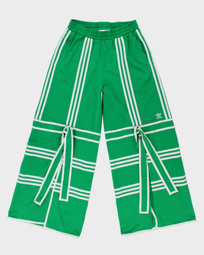 Adidas Ji Won Choi Green Split Leg Tracksuit Bottoms - L