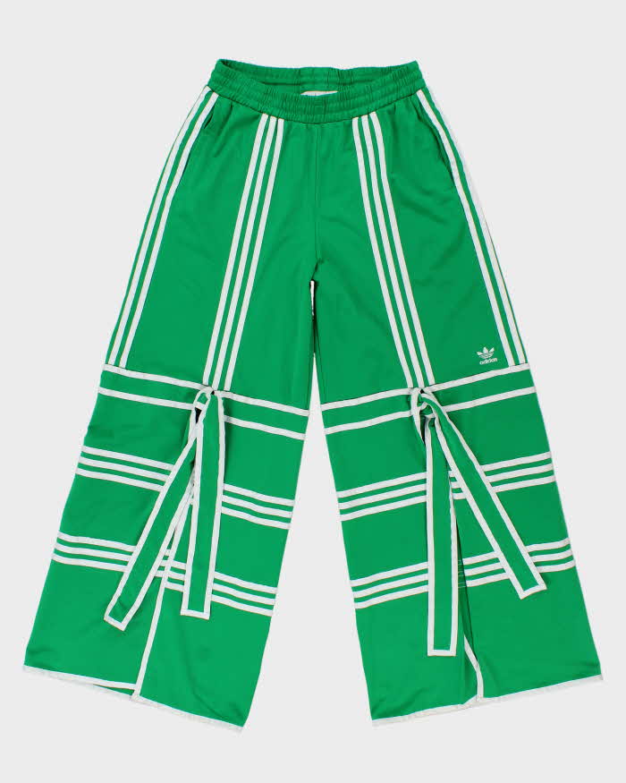 Adidas Ji Won Choi Green Split Leg Tracksuit Bottoms - L
