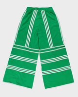 Adidas Ji Won Choi Green Split Leg Tracksuit Bottoms - L