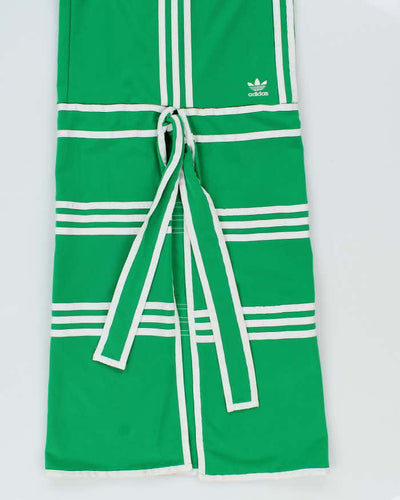 Adidas Ji Won Choi Green Split Leg Tracksuit Bottoms - L