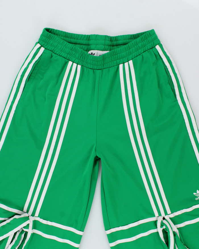 Adidas Ji Won Choi Green Split Leg Tracksuit Bottoms - L