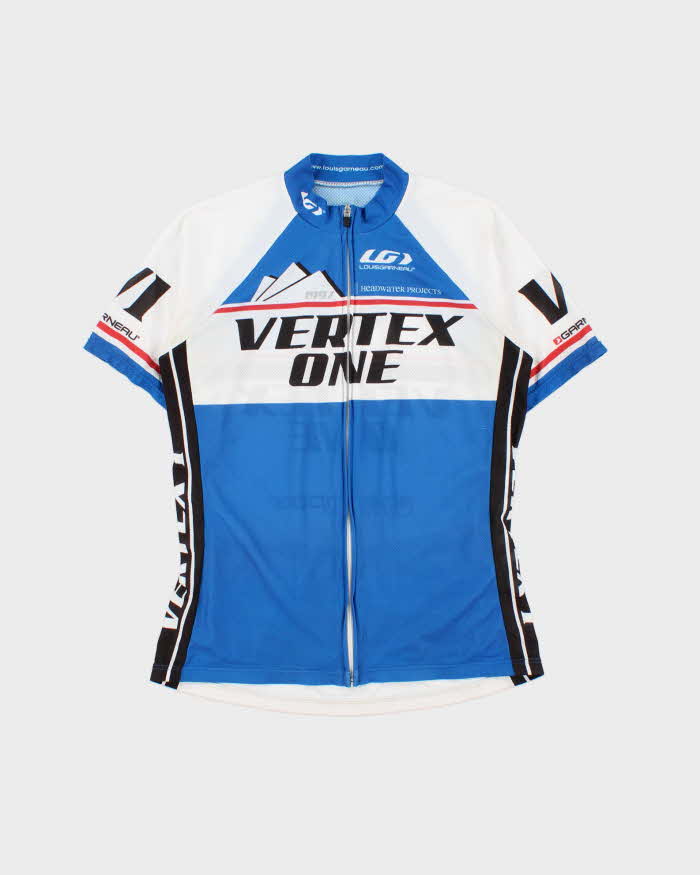 Vintage 1997 Louis Garneau Vertex One Women's Full-Zip Cycling Jersey - M
