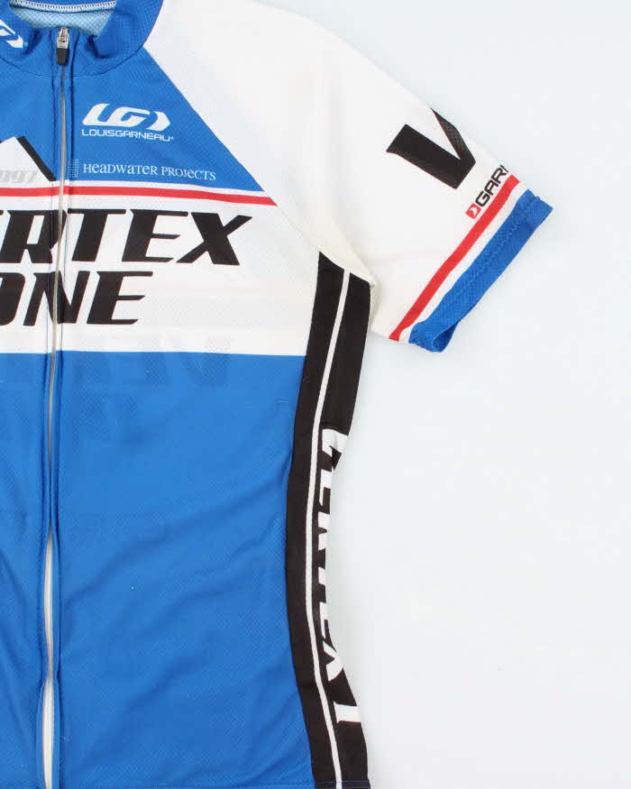 Vintage 1997 Louis Garneau Vertex One Women's Full-Zip Cycling Jersey - M